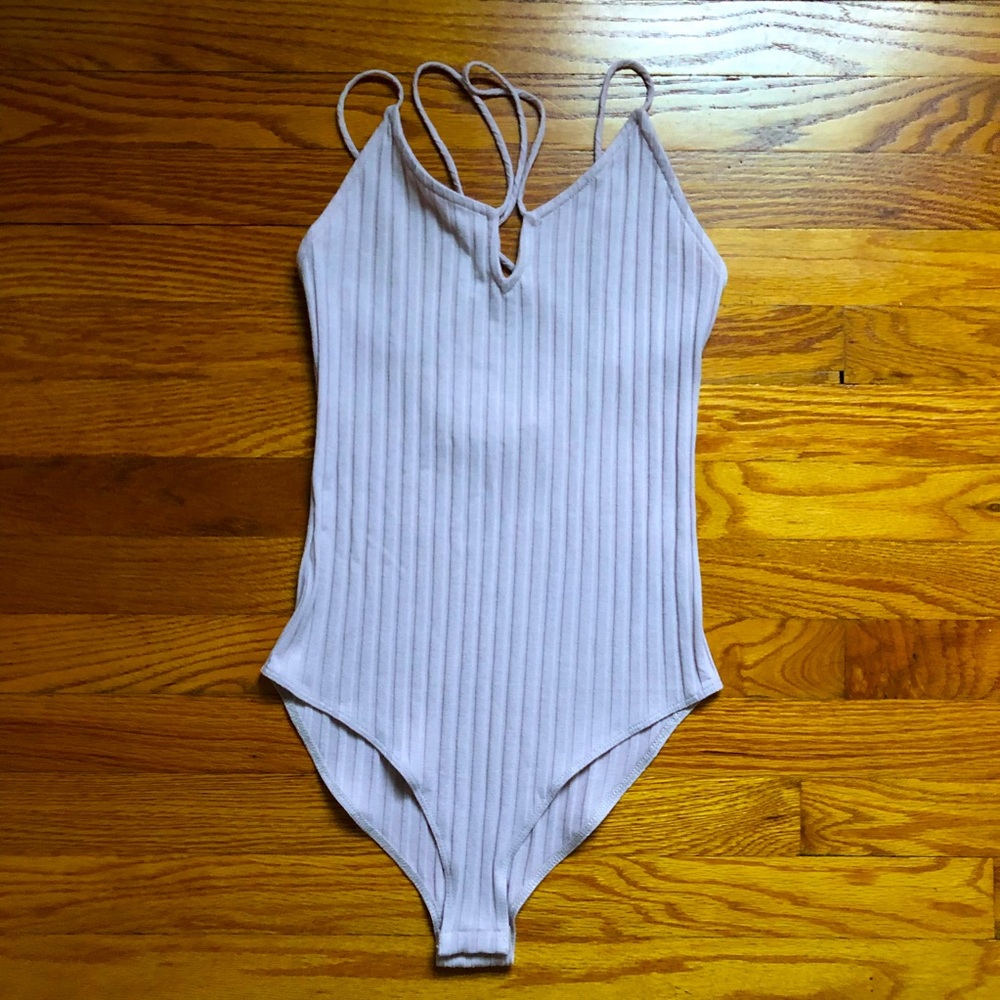 EUC La Hearts Bodysuit